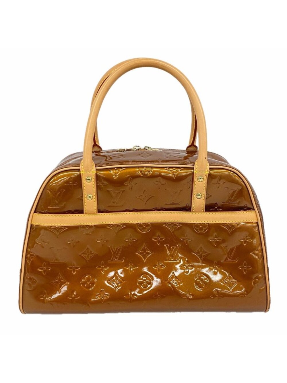 Louis Vuitton Handbag Vernis Tompkins Square Blanc